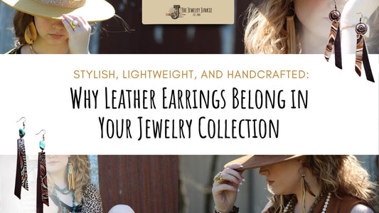 Stylish, Lightweight, and Handcrafted: Why Leather Earrings Belong in Your Jewelry Collection