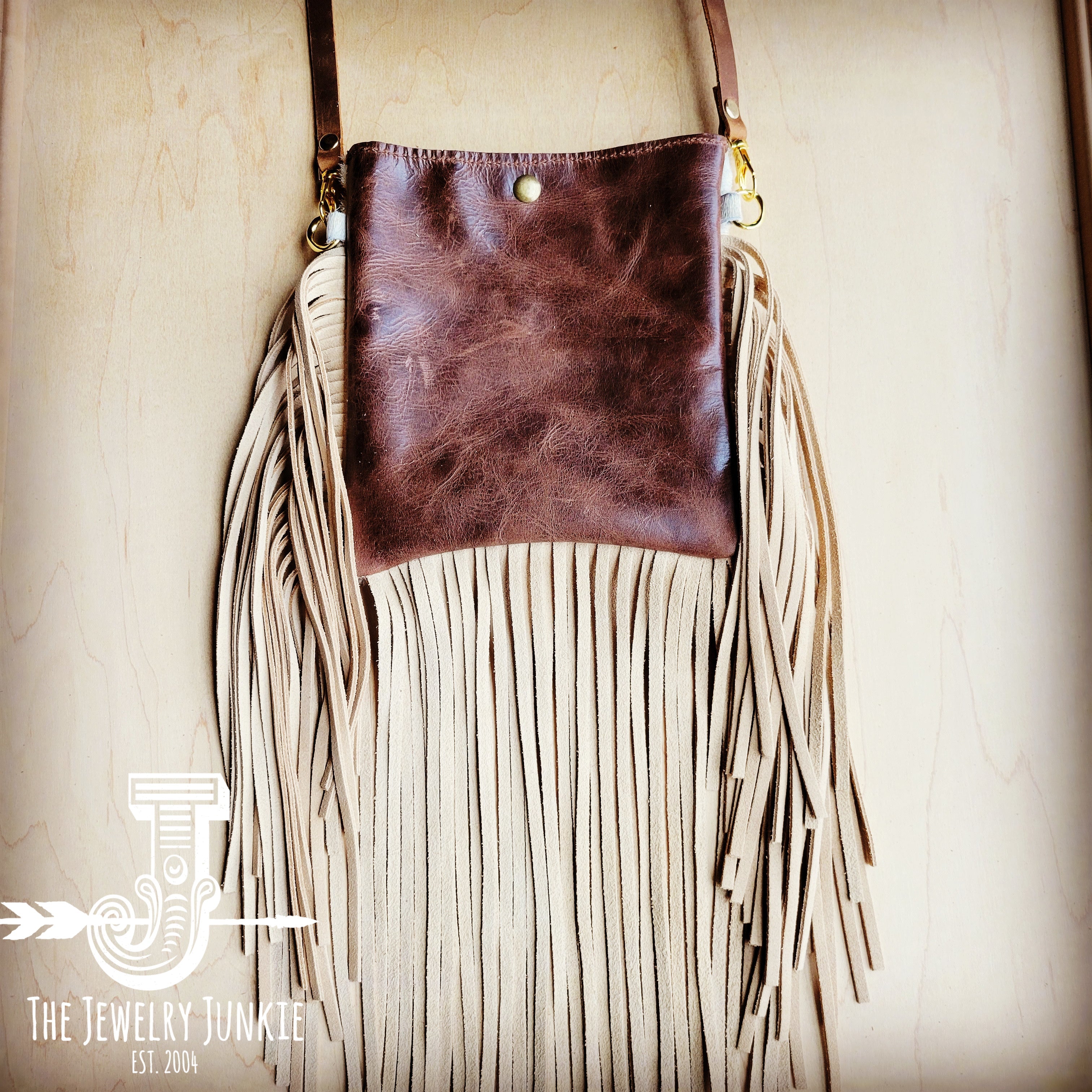 Best Fringe Leather And Cowhide Crossbody for sale in New Braunfels, Texas  for 2023