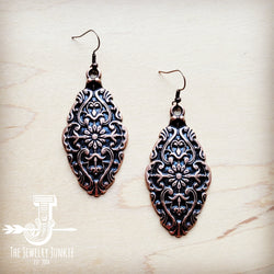 Filigree Copper Earrings