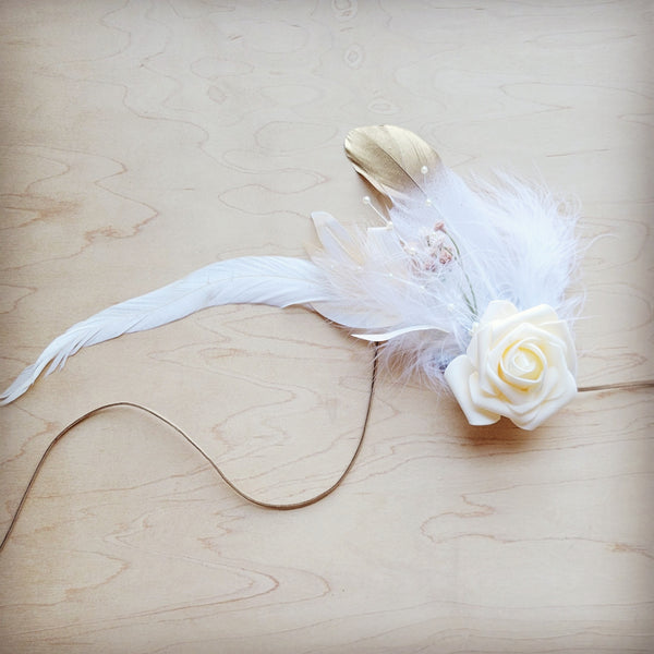 Boho Western Wedding Floral Bridesmaid Hat Band Only 984u