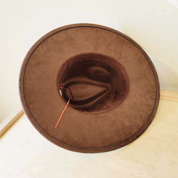 CUSTOM Hand-Painted Cowgirl Western Boho Hat & Band (A44)