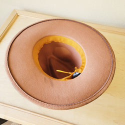 CUSTOM Hand-Painted Cowgirl Western Boho Hat & Band (A53)