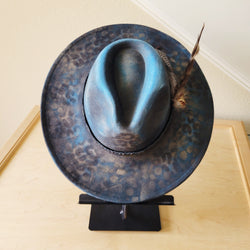 CUSTOM Hand-Painted Cowgirl Western Boho Hat & Band (A32)