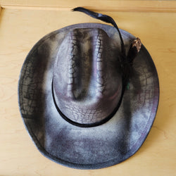 CUSTOM Hand-Painted Cowgirl Western Boho Hat & Band (A29)