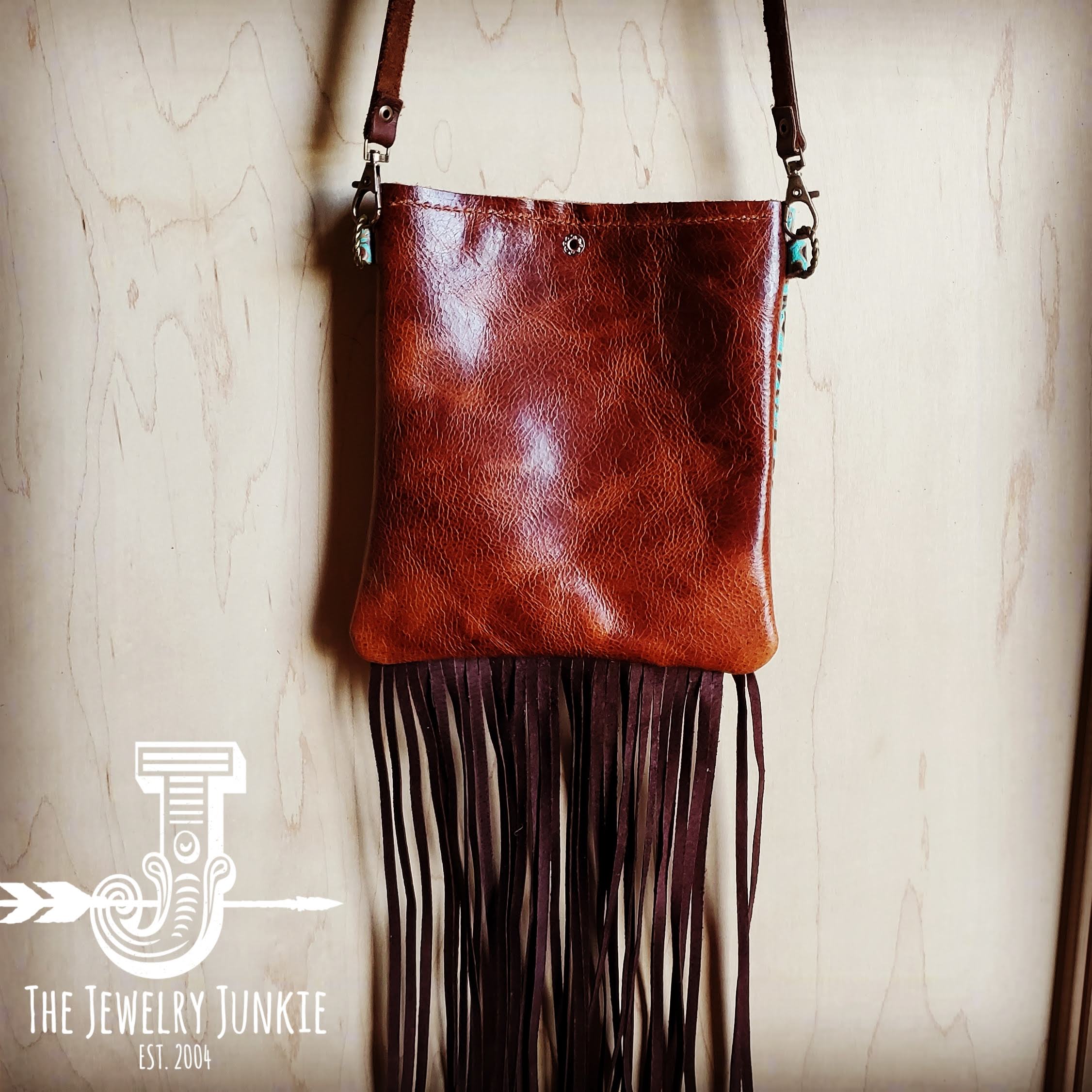 Buy Small Leather Fringe Crossbody Bag With Studs, Cell Phone Purse, Tech  Purse, Small Travel Bag, Modern Western Belt Bag, Best Selling Bag Online  in India - Etsy