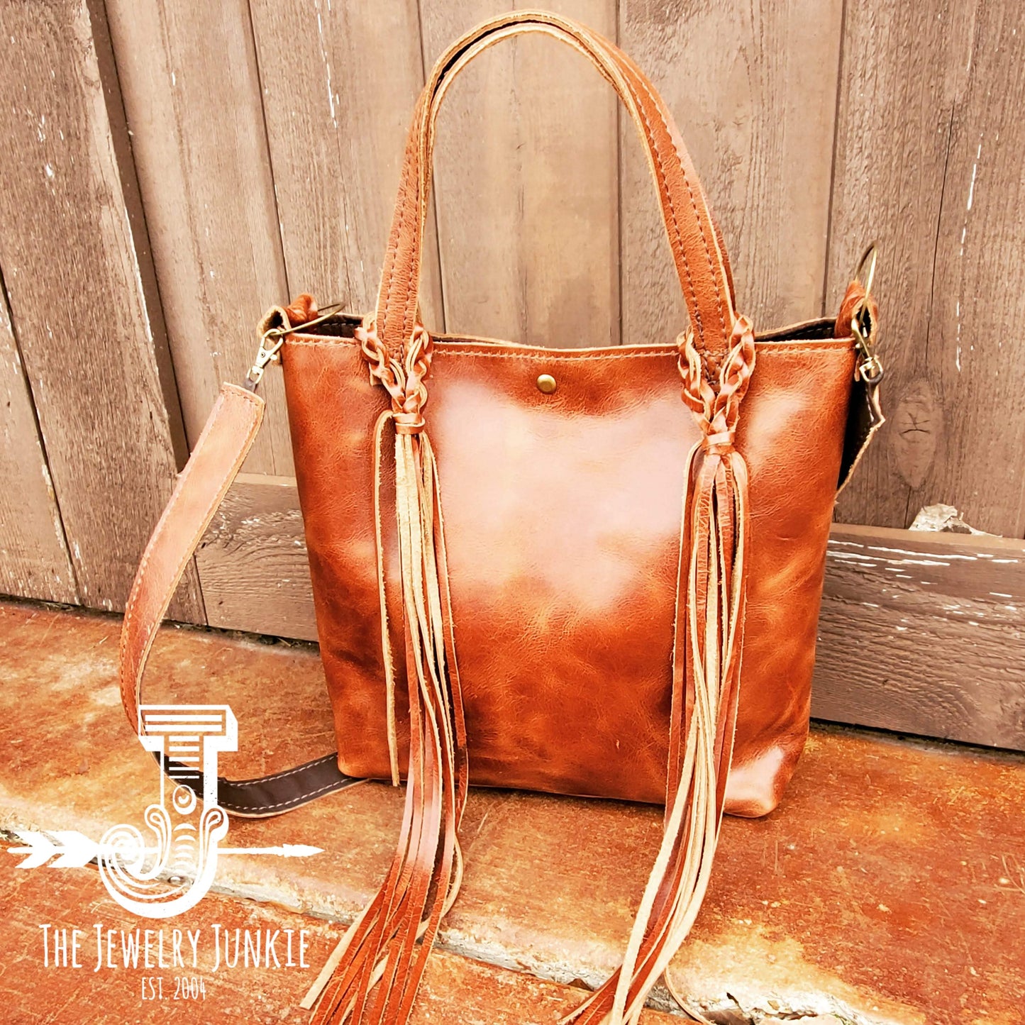 Boheme' Leather Tassel Cowgirl Tote – Imagine That